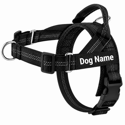Personalised Lightweight Dog Harness with Name Patch