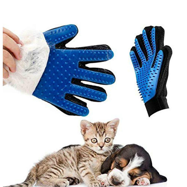 Dog brush cheap mitt